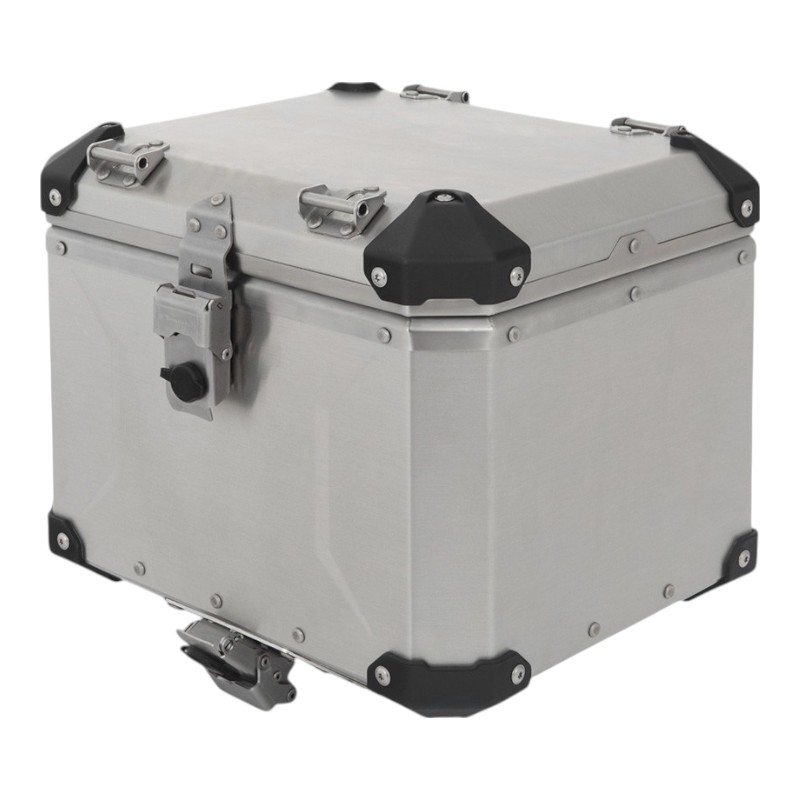 Wunderlich(ワンダーリッヒ) トップケース EXTREME natural Aluminium W30167-400 バイク パニア・サイドケース・サイドボックス|パーツダイレクト店