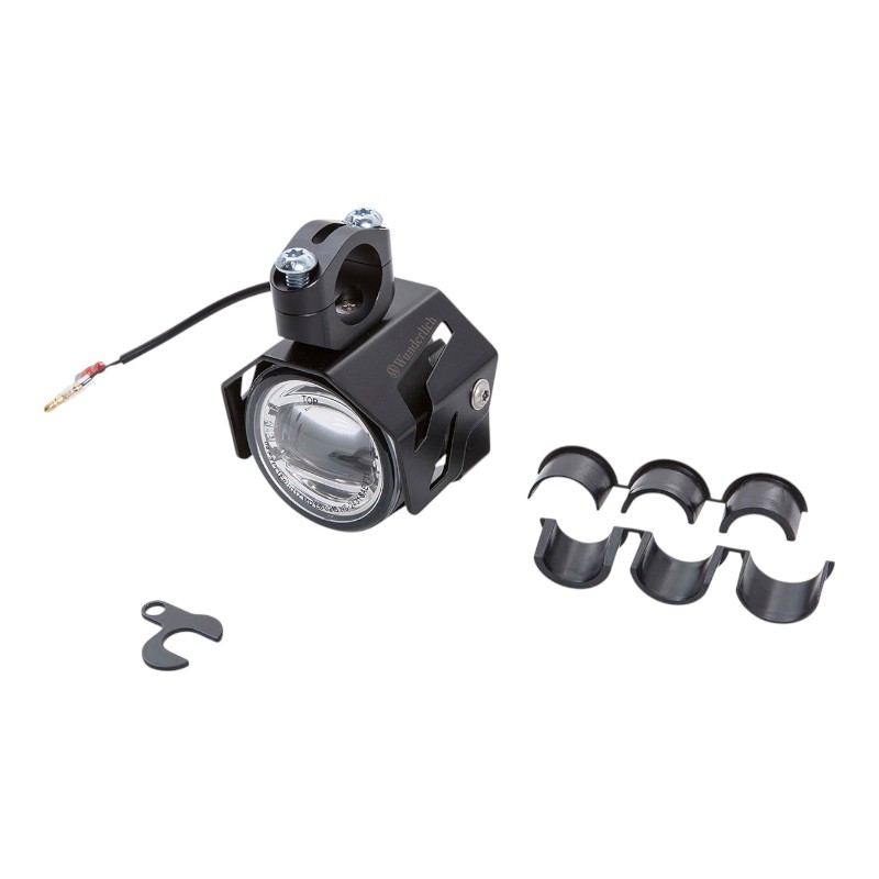 Wunderlich(ワンダーリッヒ) LED アディショナルヘッドライト ATON ブラック W35560-102 バイク|パーツダイレクト店