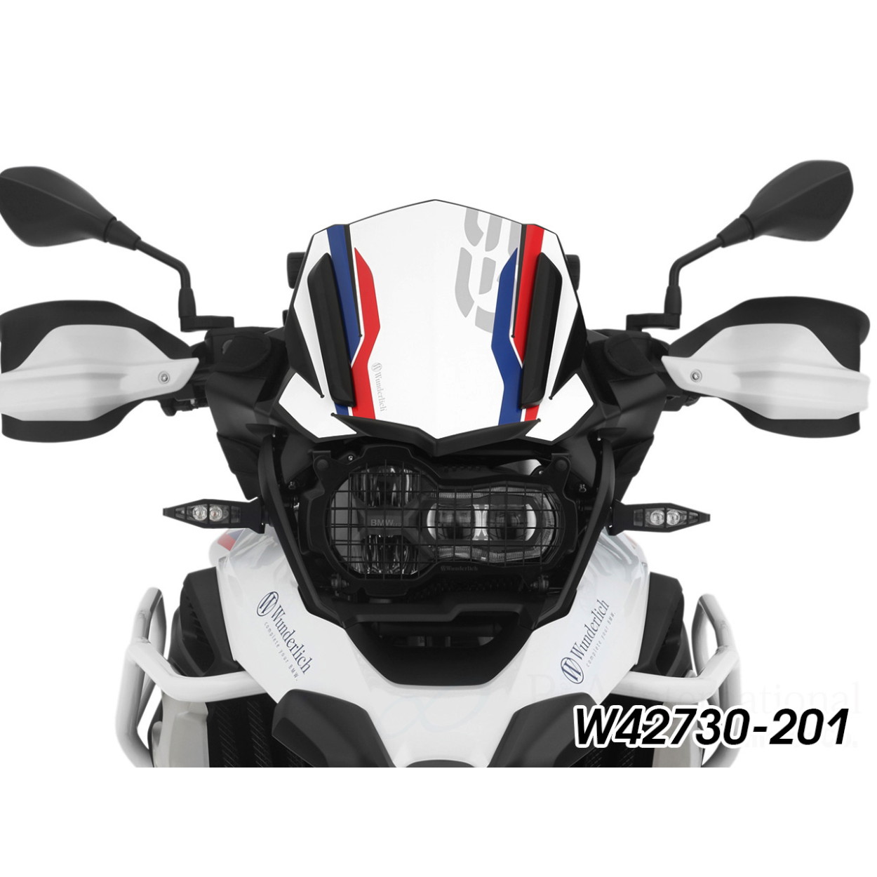 Wunderlich(ワンダーリッヒ) ウインドフロージェット HP Design W42730-201 バイク 外装 風防・ウインドシールド・スクリーン