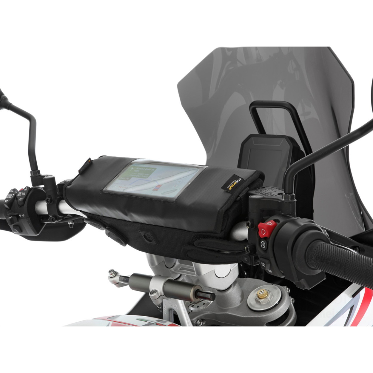 Wunderlich(ワンダーリッヒ) ハンドルバーバッグBARBAG MEDIAウォータープルーフ XL ブラック W70407-202 バイク ハンドルバッグ