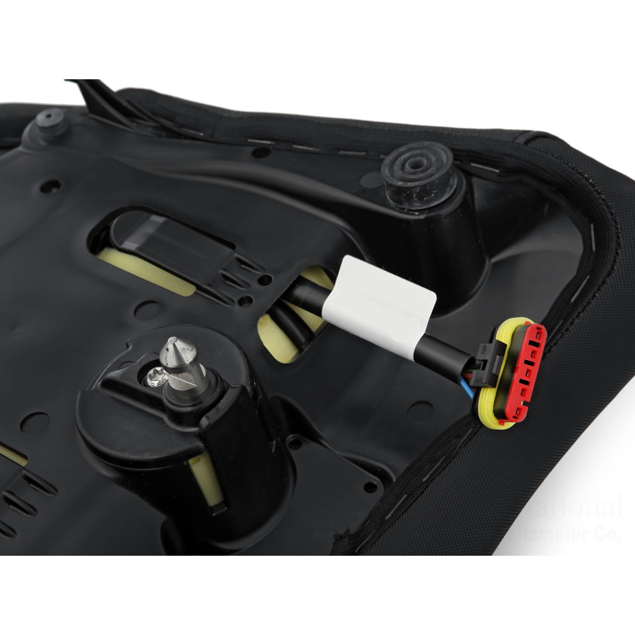 Wunderlich(ワンダーリッヒ) パッセンジャーシート Active Confort with シートヒーター ブラック W71106-003 バイク 外装
