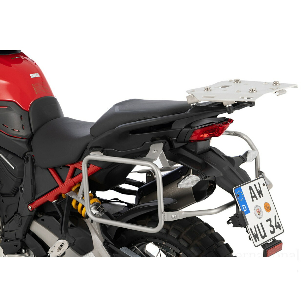 Wunderlich(ワンダーリッヒ) サイドケースホルダー EXTREME ステンレス W71600-000 バイク