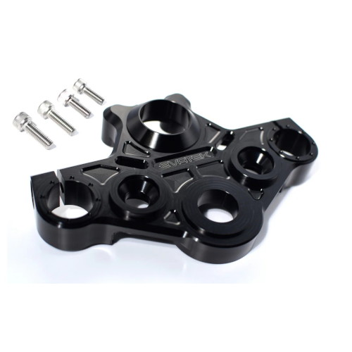 EVATEK(エヴァテック) CNCトップブリッジ CT125 ブラック EVT-5153-BK バイク