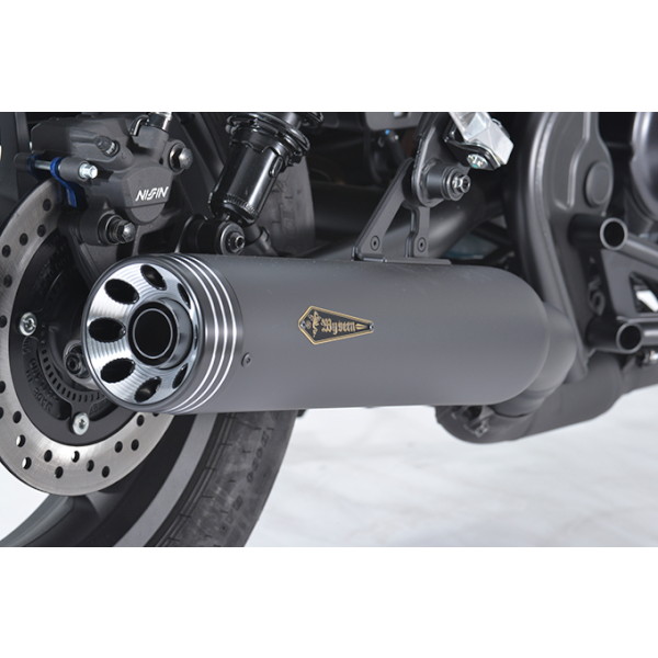 R’s Gear(アールズギア) ワイバンクラシック スリップオンマフラー ブラックエディション レブル250 MH55-03CB バイク