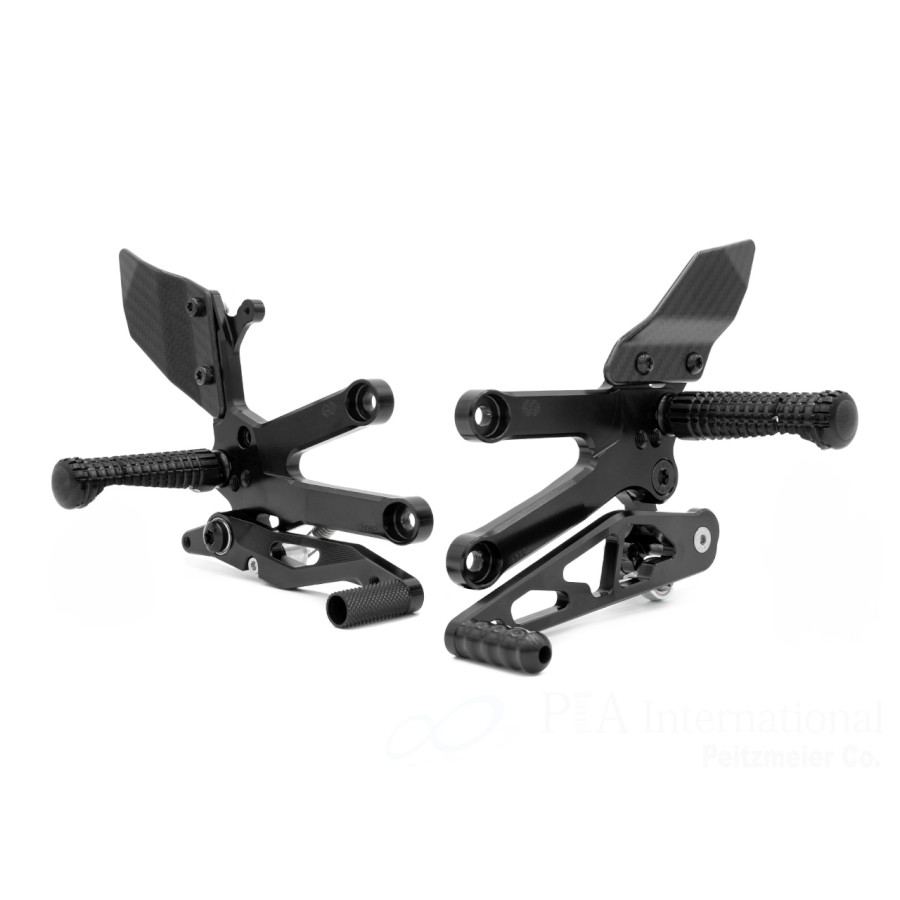 GILLES TOOLING アジャスタブルバックステップ FXR FXRH06PB バイク