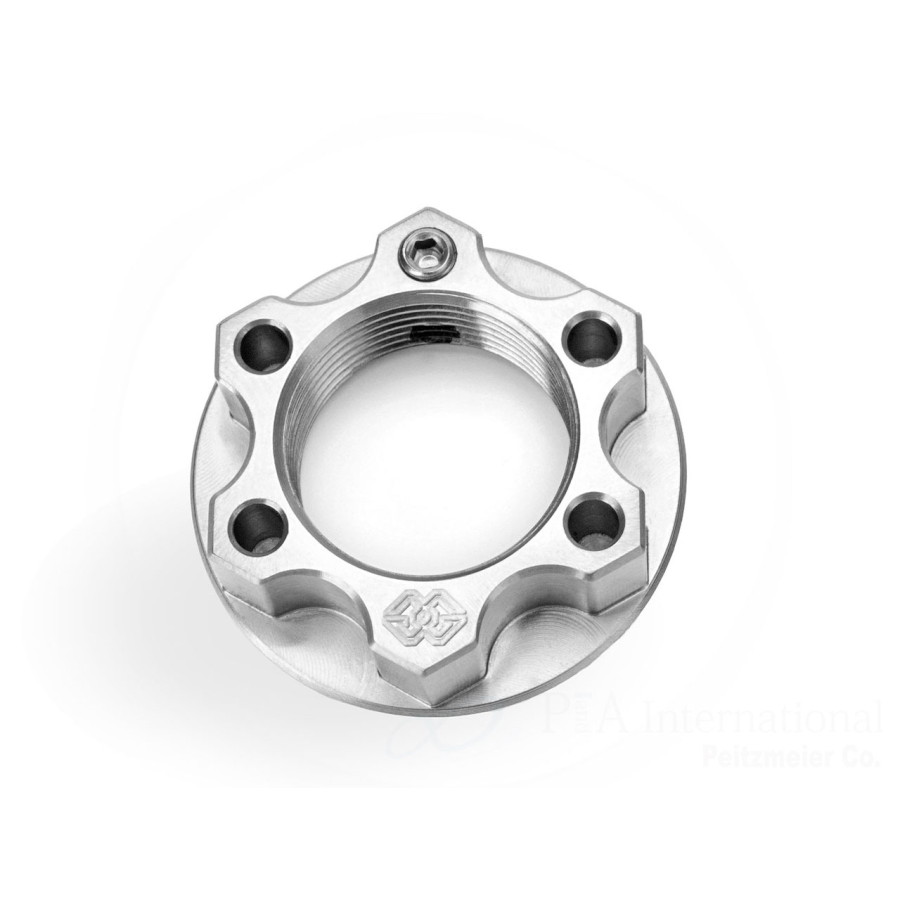GILLES TOOLING セーフティ アクスルナット ACM チタン ACM1815 バイク アクスルシャフト|パーツダイレクト店