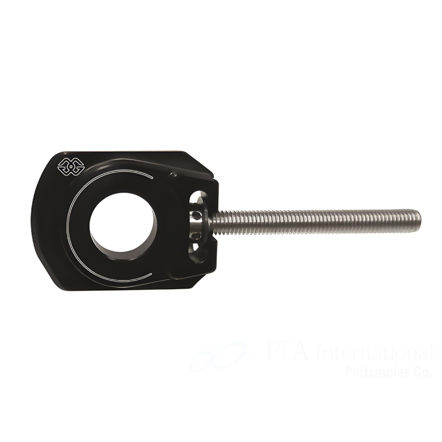 GILLES TOOLING チェーンアジャスター AXB ブラック AXBRN29-BK バイク