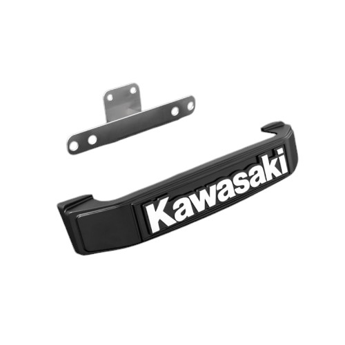 ARCHI(アーキ) ビッグステムエンブレム&ステーセット KAWASAKI小文字 ブラック Z900RS 189-1184-1 バイク 外装|パーツダイレクト店