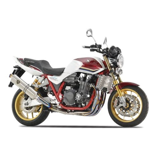 R&rsquo;s Gear(アールズギア) ワイバンR シングル UPタイプ FinalAnniversary チタンポリッシュ CB1300SF/CB1300SB WH48-U5ST バイク フルエキゾーストマフラー｜パーツダイレクト店