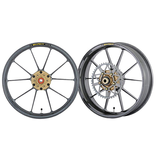 ADVANTAGE EXACT(ｱﾄﾞﾊﾞﾝﾃｰｼﾞ ｲｸﾞｻﾞｸﾄ) EXACT RACING10 フル鍛造マグネシウムホイール ガンメタ 5410R-BM03-SR バイク