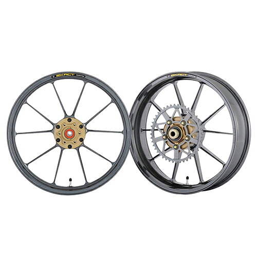 ADVANTAGE EXACT(ｱﾄﾞﾊﾞﾝﾃｰｼﾞ ｲｸﾞｻﾞｸﾄ) EXACT RACING10 フル鍛造マグネシウムホイール ガンメタ 5410R-D007-SR バイク