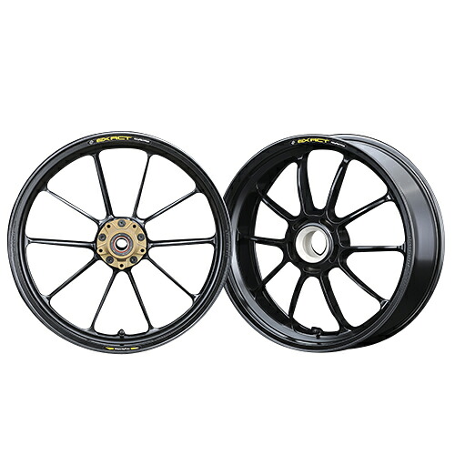 ADVANTAGE EXACT(ｱﾄﾞﾊﾞﾝﾃｰｼﾞ ｲｸﾞｻﾞｸﾄ) EXACT RACING10 フル鍛造マグネシウムホイール 半艶ブラック 5410R-D013-SB バイク