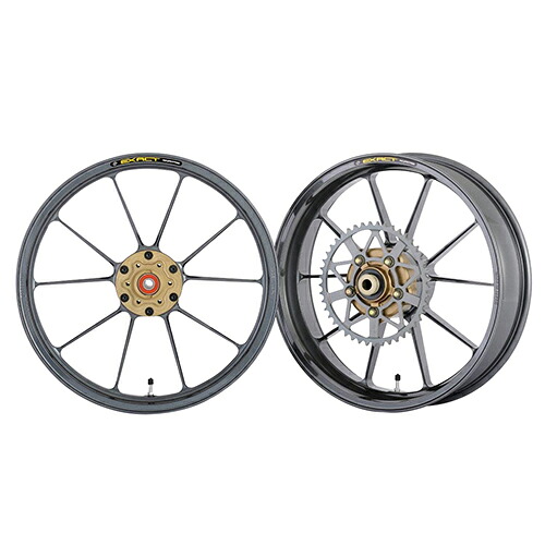 ADVANTAGE EXACT(ｱﾄﾞﾊﾞﾝﾃｰｼﾞ ｲｸﾞｻﾞｸﾄ) EXACT RACING10 フル鍛造マグネシウムホイール ガンメタ 5410R-H013-SR バイク