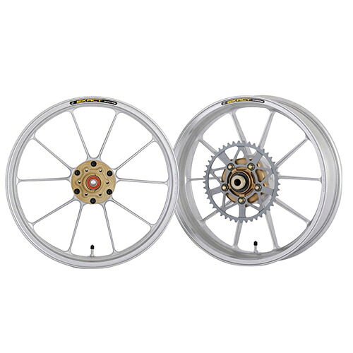 ADVANTAGE EXACT(ｱﾄﾞﾊﾞﾝﾃｰｼﾞ ｲｸﾞｻﾞｸﾄ) EXACT RACING10 フル鍛造マグネシウムホイール シルバー 5410R-K009-SS バイク