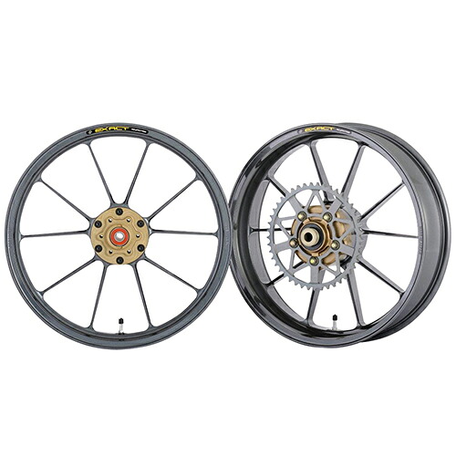 ADVANTAGE EXACT(ｱﾄﾞﾊﾞﾝﾃｰｼﾞ ｲｸﾞｻﾞｸﾄ) EXACT RACING10 フル鍛造マグネシウムホイール ガンメタ 5410R-K030-SR バイク