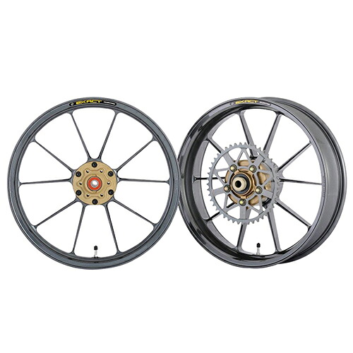 ADVANTAGE EXACT(ｱﾄﾞﾊﾞﾝﾃｰｼﾞ ｲｸﾞｻﾞｸﾄ) EXACT RACING10 フル鍛造マグネシウムホイール ガンメタ 5410R-K062-SR バイク