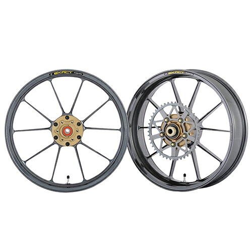 ADVANTAGE EXACT(ｱﾄﾞﾊﾞﾝﾃｰｼﾞ ｲｸﾞｻﾞｸﾄ) EXACT RACING10 フル鍛造マグネシウムホイール ガンメタ 5410R-S005-SR バイク