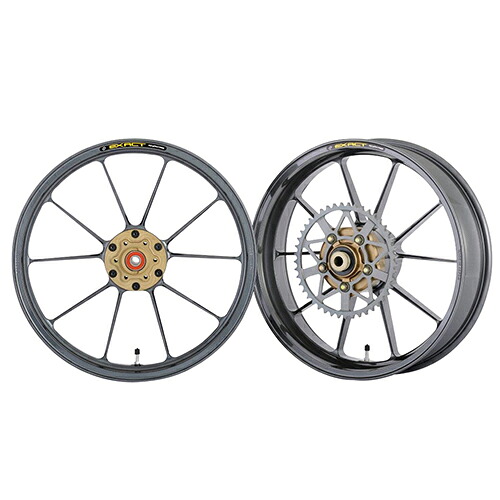 ADVANTAGE EXACT(ｱﾄﾞﾊﾞﾝﾃｰｼﾞ ｲｸﾞｻﾞｸﾄ) EXACT RACING10 フル鍛造マグネシウムホイール ガンメタ 5410R-S024-SR バイク