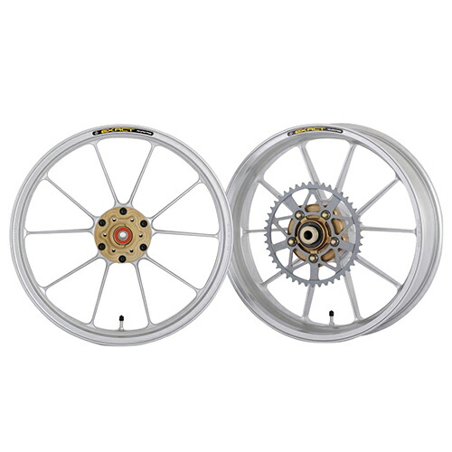 ADVANTAGE EXACT(ｱﾄﾞﾊﾞﾝﾃｰｼﾞ ｲｸﾞｻﾞｸﾄ) EXACT RACING10 フル鍛造マグネシウムホイール シルバー 5410R-S033-SS バイク