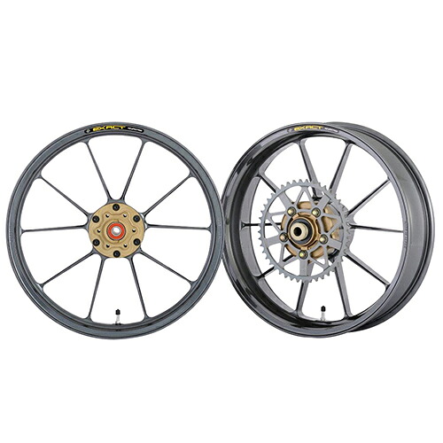 ADVANTAGE EXACT(ｱﾄﾞﾊﾞﾝﾃｰｼﾞ ｲｸﾞｻﾞｸﾄ) EXACT RACING10 フル鍛造マグネシウムホイール ガンメタ 5410R-S034-SR バイク