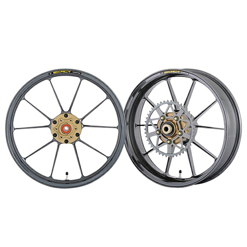 ADVANTAGE EXACT(ｱﾄﾞﾊﾞﾝﾃｰｼﾞ ｲｸﾞｻﾞｸﾄ) EXACT RACING10 フル鍛造マグネシウムホイール ガンメタ 5410R-S043-SR バイク