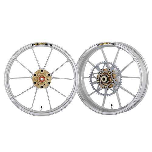 ADVANTAGE EXACT(ｱﾄﾞﾊﾞﾝﾃｰｼﾞ ｲｸﾞｻﾞｸﾄ) EXACT RACING10 フル鍛造マグネシウムホイール シルバー 5410R-S043-SS バイク