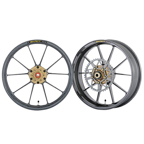 ADVANTAGE EXACT(ｱﾄﾞﾊﾞﾝﾃｰｼﾞ ｲｸﾞｻﾞｸﾄ) EXACT RACING10 フル鍛造マグネシウムホイール ガンメタ 5410R-S235-SR バイク