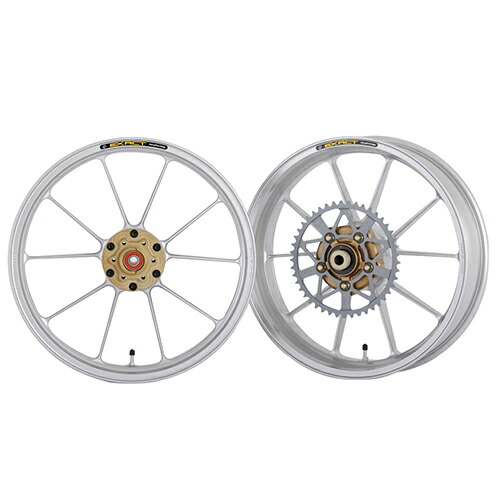 ADVANTAGE EXACT(ｱﾄﾞﾊﾞﾝﾃｰｼﾞ ｲｸﾞｻﾞｸﾄ) EXACT RACING10 フル鍛造マグネシウムホイール シルバー 5410R-Y006-SS バイク