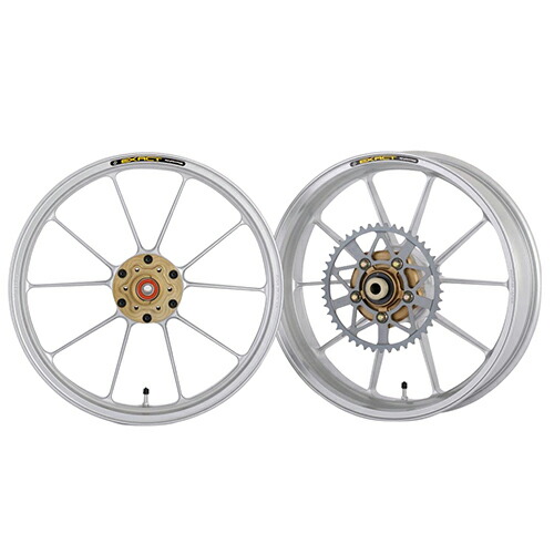 ADVANTAGE EXACT(ｱﾄﾞﾊﾞﾝﾃｰｼﾞ ｲｸﾞｻﾞｸﾄ) EXACT RACING10 フル鍛造マグネシウムホイール シルバー 5410R-Y021-SS バイク