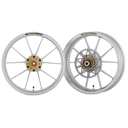 ADVANTAGE EXACT(ｱﾄﾞﾊﾞﾝﾃｰｼﾞ ｲｸﾞｻﾞｸﾄ) EXACT II RACING10 フル鍛造アルミホイール シルバー 5410R-H005-2SS バイク