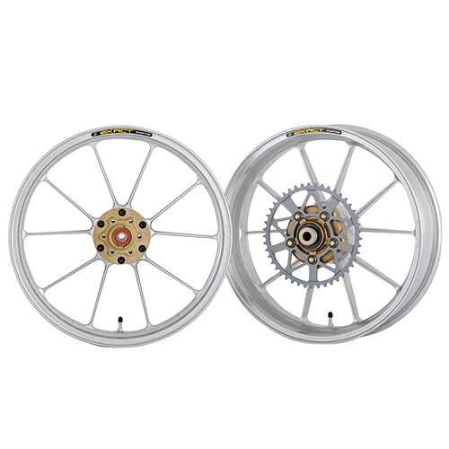 ADVANTAGE EXACT(アドバンテージ イグザクト) EXACT II RACING10 フル鍛造アルミホイール シルバー 5410R-S016-2SS バイク