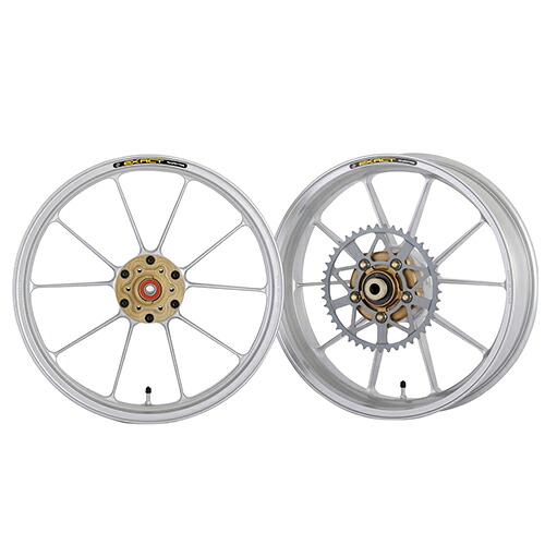 ADVANTAGE EXACT(ｱﾄﾞﾊﾞﾝﾃｰｼﾞ ｲｸﾞｻﾞｸﾄ) EXACT II RACING10 フル鍛造アルミホイール シルバー 5410R-S017-2SS バイク