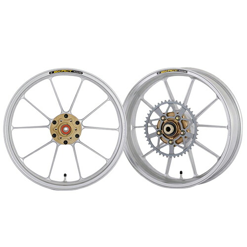 ADVANTAGE EXACT(ｱﾄﾞﾊﾞﾝﾃｰｼﾞ ｲｸﾞｻﾞｸﾄ) EXACT II RACING10 フル鍛造アルミホイール シルバー 5410R-S023-2SS バイク
