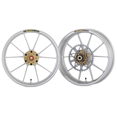 ADVANTAGE EXACT(アドバンテージ イグザクト) EXACT II RACING10 フル鍛造アルミホイール シルバー 5410R-Y028-2SS バイク