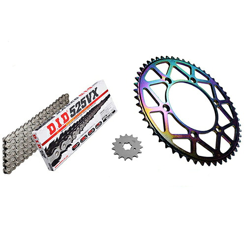 ADVANTAGE XAM&DID ドライブチェーン&前後スプロケットキット(タフライトスチール) スチール XTS021-B バイク 駆動系セット｜パーツダイレクト店