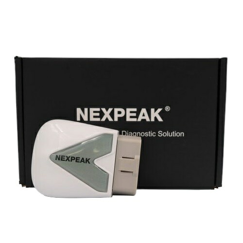 NEXPEAK IOS用診断機 OBD2 Bluetooth版 NXBI2-OBD-KW-1M メーター・テスター｜パーツダイレクト店 7,611円