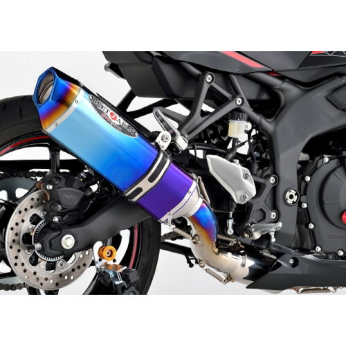 BEET(ビート) N-EvoII TI/BL Ninja ZX-25R SE (23-) フルエキゾーストチタンマフラー ブルーチタン 0227-KH7-BL バイク フルエキゾーストマフラー