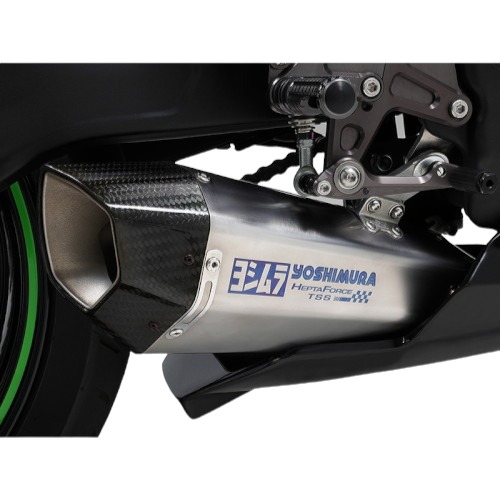 ヨシムラ(YOSHIMURA) HEPTA FORCE TSS レーシングチタンサイクロン (SSF) ZX-4R/RR(2023) 150-247-C23G0 バイク フルエキゾーストマフラー