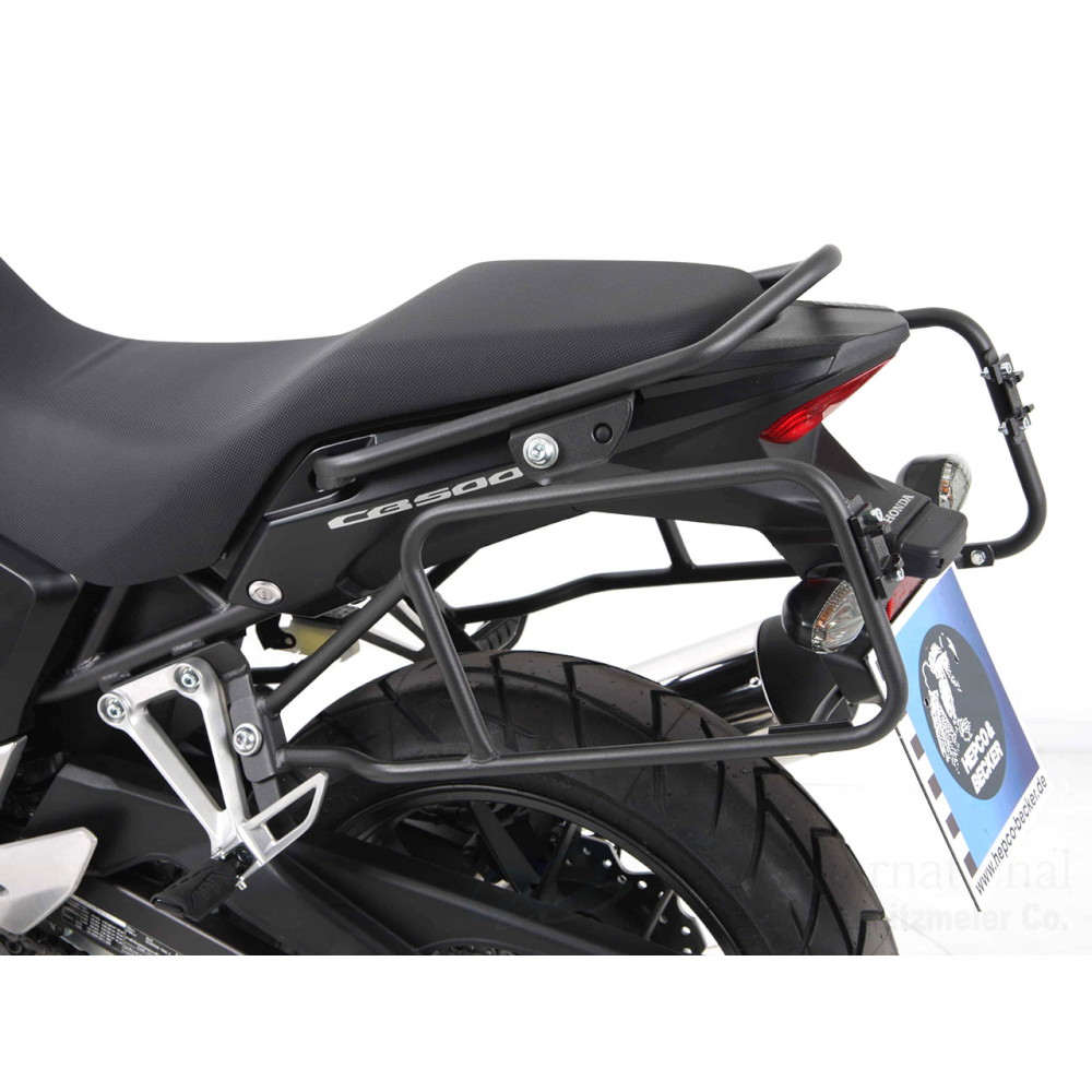 HEPCO&BECKER(ヘプコ&ベッカー) グラブバー サイドケースホルダー用オプションパーツ 400X/CB400F 4219-977-0005 バイク 外装 タンデムバー・バックレスト