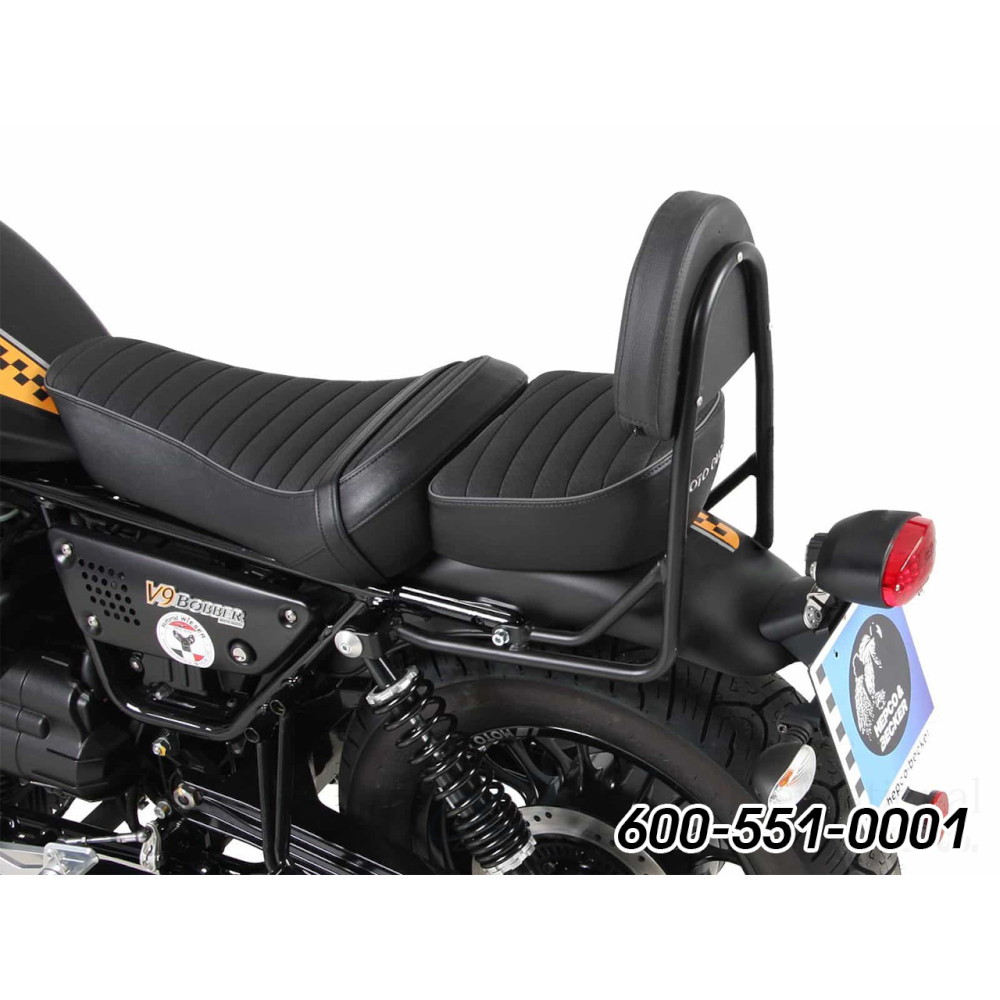 HEPCO&BECKER(ヘプコ&ベッカー) シーシーバー (リアラック無し) V9 Roamer/Bobber/Specail Edition 600-551-0001 バイク 外装 タンデムバー・バックレスト