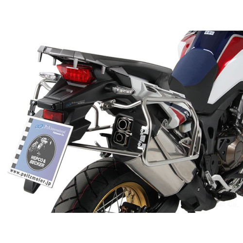HEPCO&BECKER(ヘプコ&ベッカー) サイドケース Xplorer(Cutout) ホルダーのみ CRF1000L AfricaTwin 651-9510-0022F バイク フィッティングキット・ステー・ベース