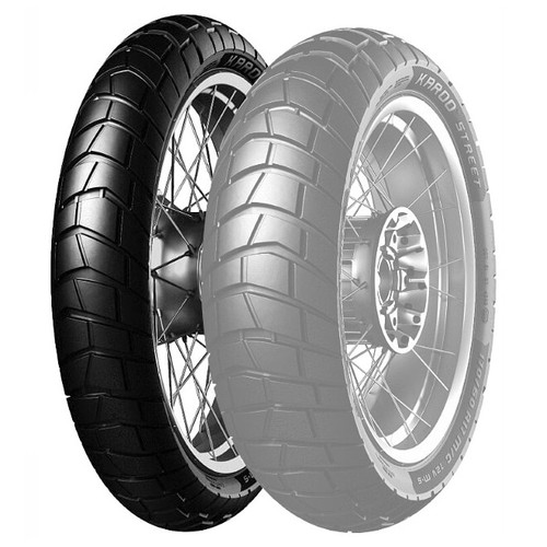 METZELER(メッツラー) KAROO STREET 90/90-21 54H WT フロント 3735100 バイク タイヤ オフロード・アドベンチャー