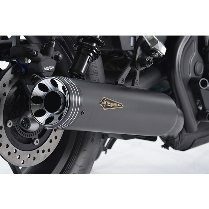 R’s Gear(アールズギア) ワイバンクラシック スリップオンマフラー Rebel500(17-22)(23-) ブラックエディション MH56-03CB バイク スリップオンマフラー・サイレンサー
