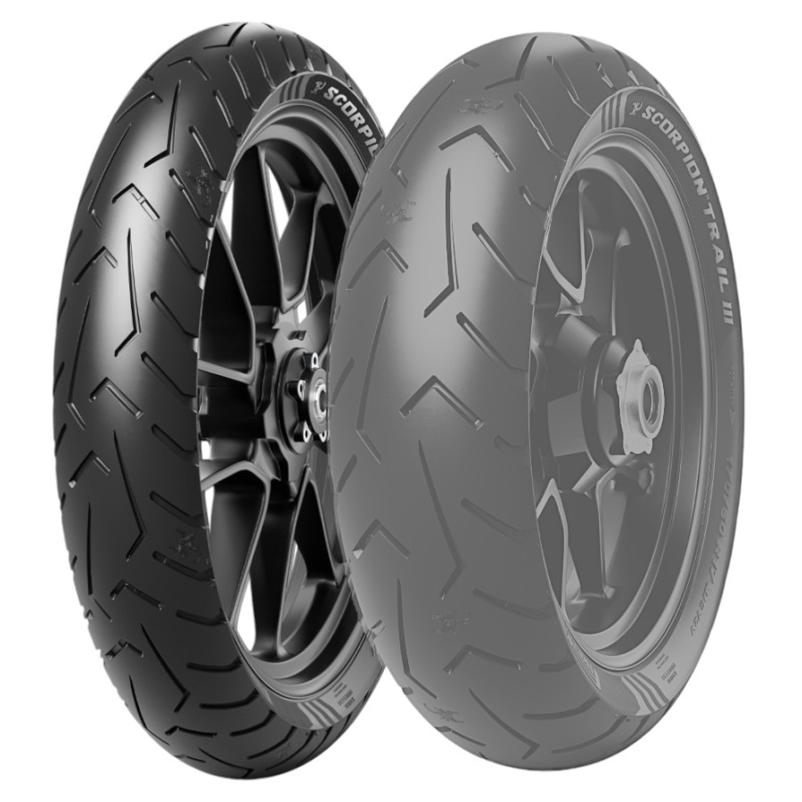 PIRELLI(ピレリ) SCORPION TRAIL III 120/70R19 M/C 60V TL フロント 4255100 バイク タイヤ オフロード・アドベンチャー