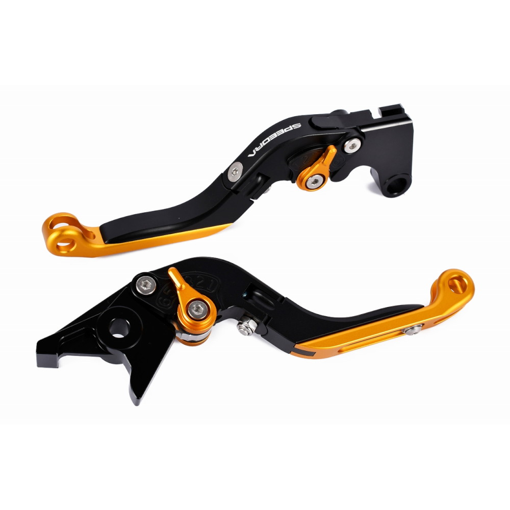 SPEEDRA アジャストレバー スタンダード可倒式(レバー/レッド アジャスター/シルバー) LVAG090RD-SR バイク