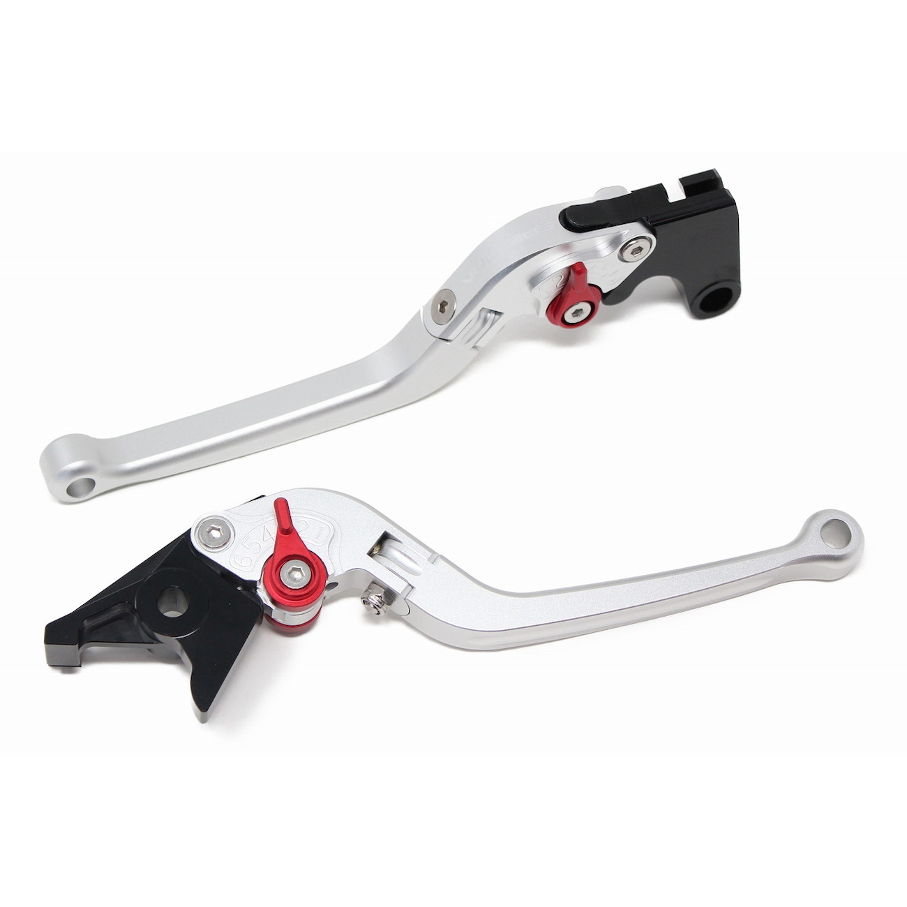 SPEEDRA アジャストレバー スタンダード可倒式(レバー/マットシルバー アジャスター/マットシルバー) LVAM090SR-SR バイク