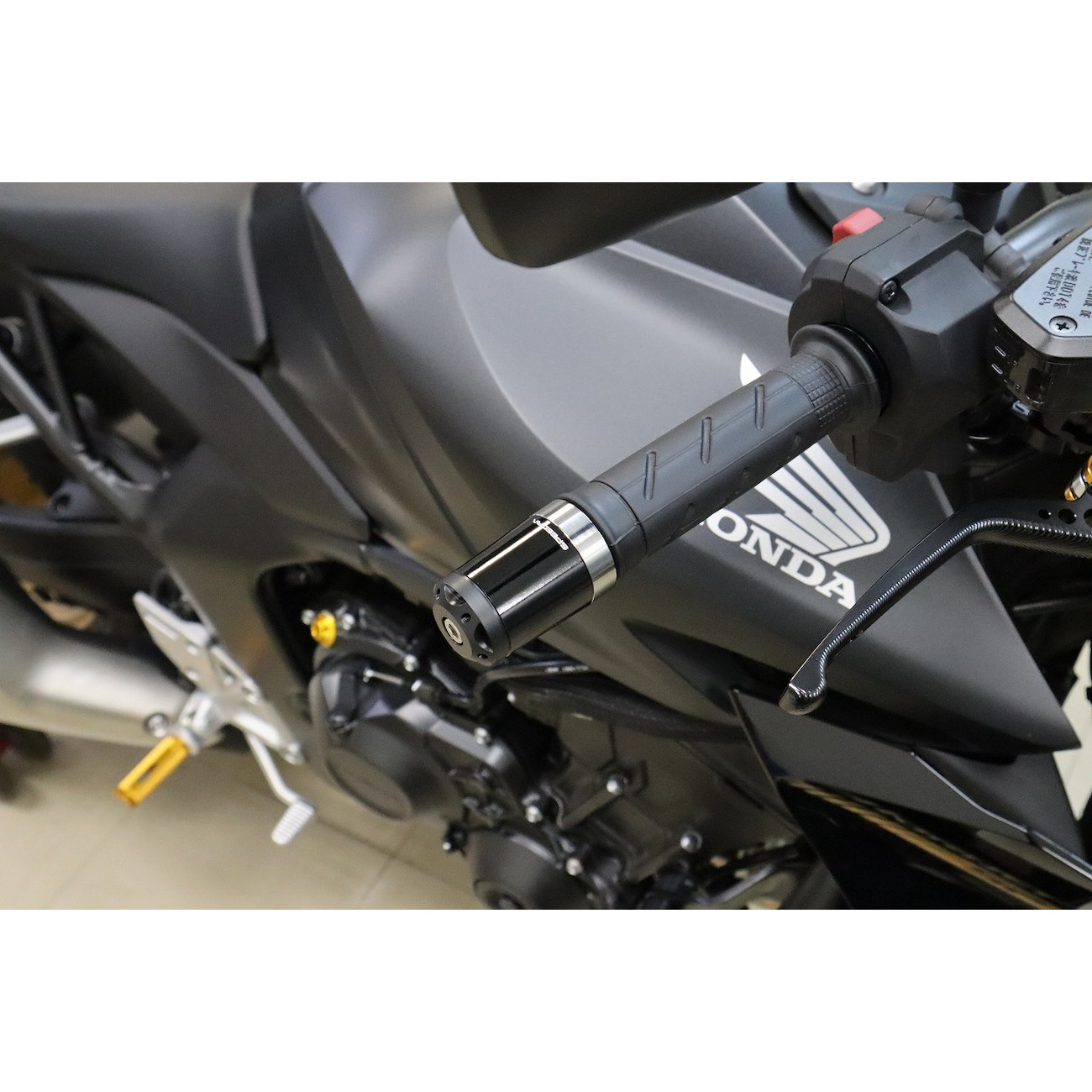 SPEEDRA ヘビーウェイトハンドルバーエンドスライダー CB1000/HORNET(2025) ブラック ABEHL07BK バイク