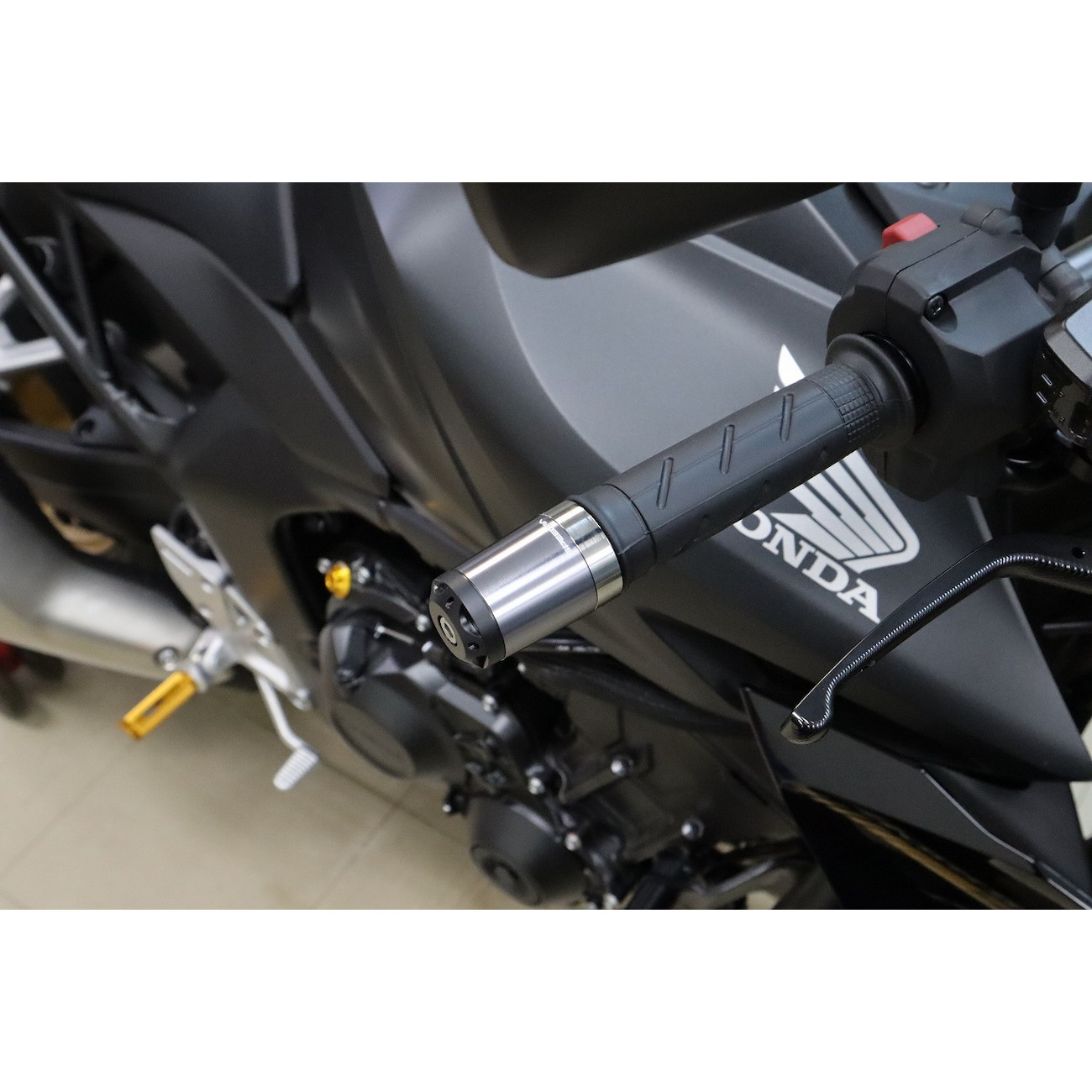 SPEEDRA ヘビーウェイトハンドルバーエンドスライダー CB1000/HORNET(2025) チタン ABEHL07TM バイク
