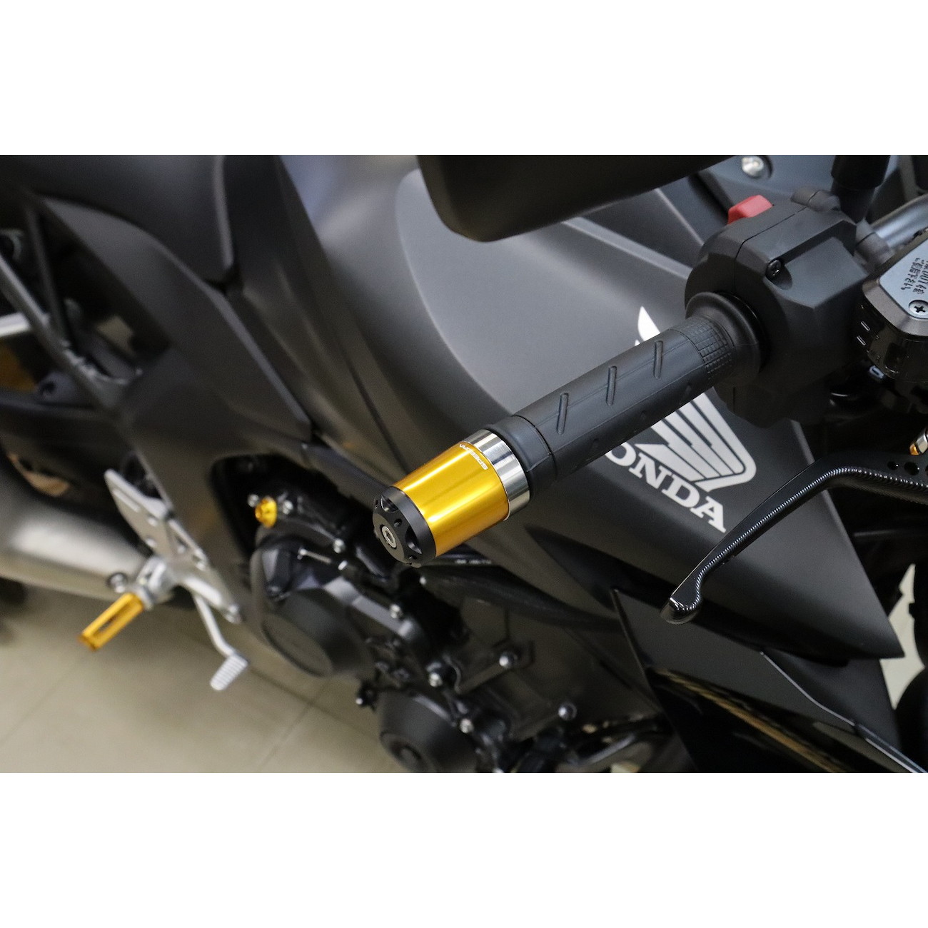 SPEEDRA ヘビーウェイトハンドルバーエンドスライダー CB1000/HORNET(2025) ゴールド ABEHL07GD バイク