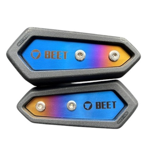 BEET(ビート) チタンスライダーカバー カワサキスライダー用(汎用) 0618-K00-TI バイク 外装｜パーツダイレクト店